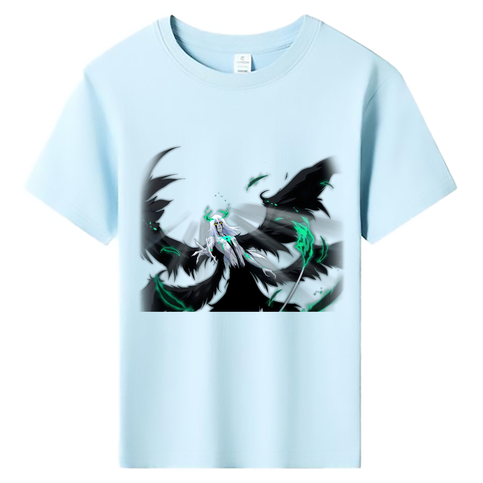 （画像用） ブリーチ ウルキオラ·シファー BLEACH Ulquiorra cifer 綿100％キッズTシャツ（フロントプリント）